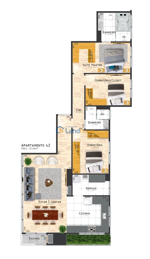 Apartamento à venda em São José, Ivoti