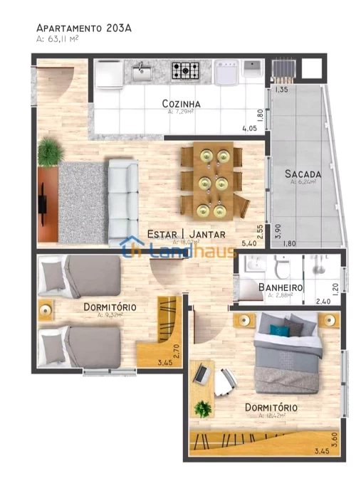 Apartamento à venda em Jardim Panorâmico, Ivoti